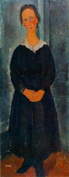 Amedeo Modigliani : La jeune bonne (The Servant Girl)